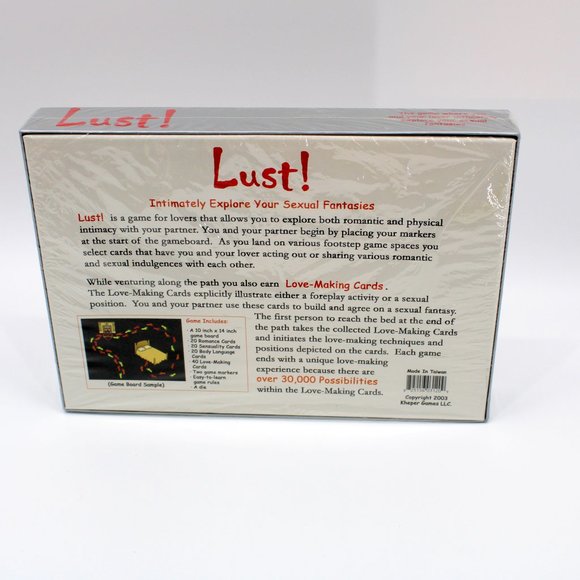 Lust! The Card Game - The Passionate Game for Two NEW! - Picture 2 of 2